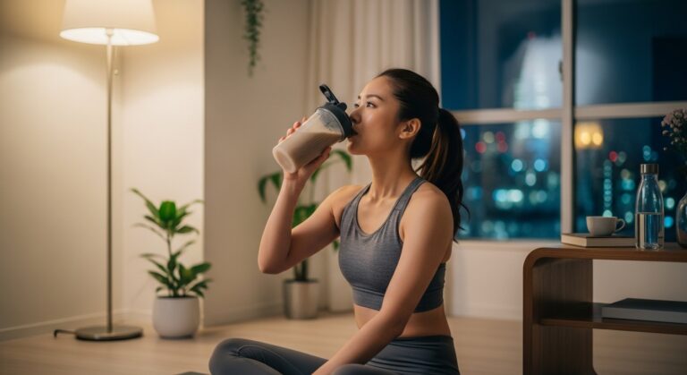 HRプロテインを夜飲むメリット・デメリット