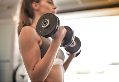 HRプロテインと筋トレで痩せ体質になる