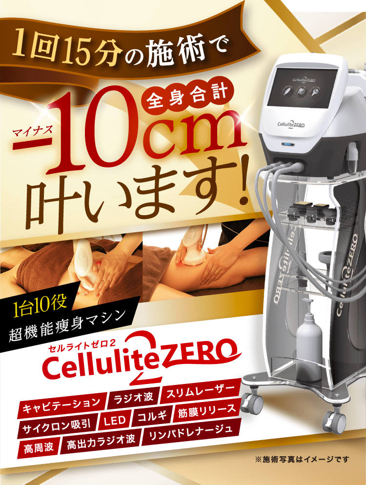 セルライトゼロ2 大人気の業務用エステ機器|ワールドジャパン