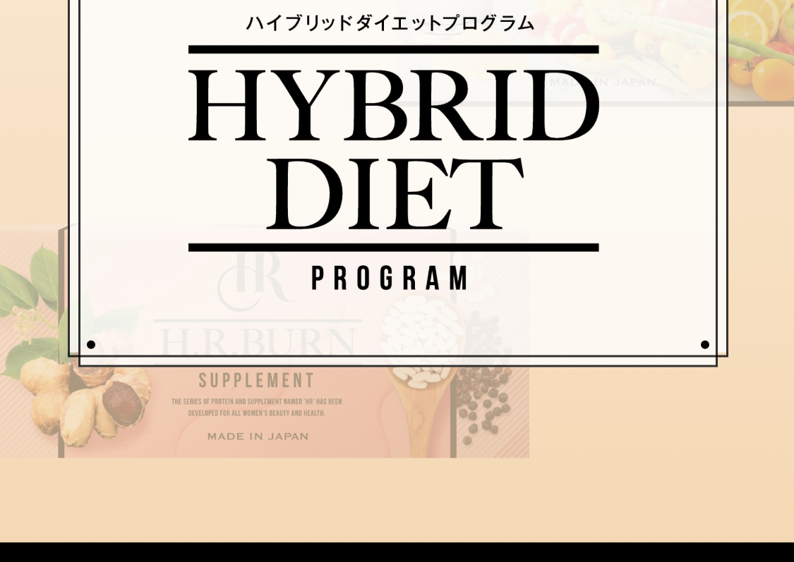 ハイブリッドダイエットプログラム　HYBRID DIET PROGRAM